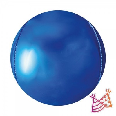 GLOBO WEPARTY ESFERA SOLIDO #32 AZUL REY