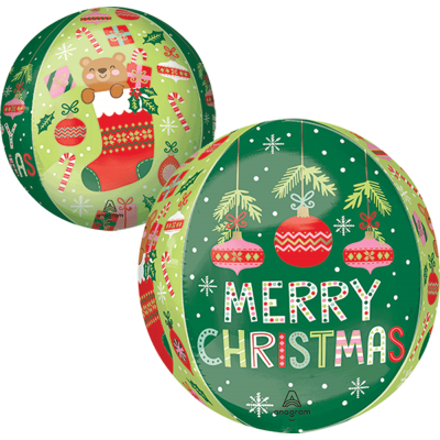 GLOBO CONVER ESFERA ORBZ BEARY CHRISTMAS