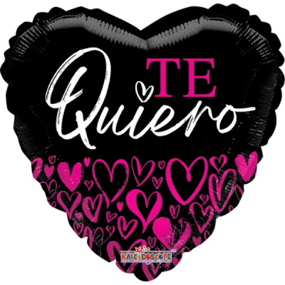 GLOBO CONVER #9H TE QUIERO ELEGANTE GB NEGRO/MAGENTA