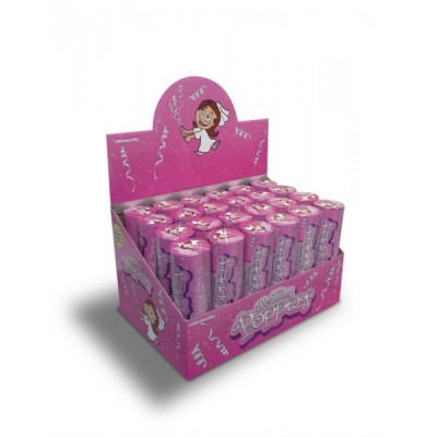 PARTY POPPER 20CM BODA WEDDING EURO --