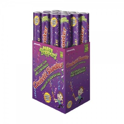 PARTY POPPER 40CM MORADO EURO --