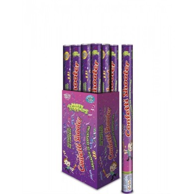 PARTY POPPER 60CM MORADO EURO --