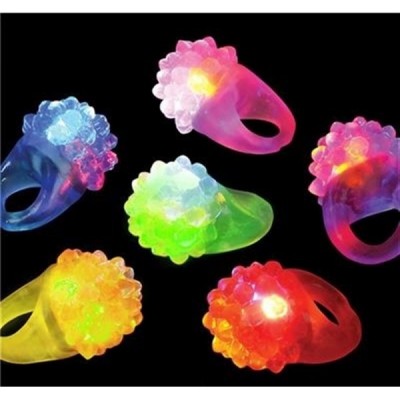 ANILLO GOMA C/LUZ COLORES VMF