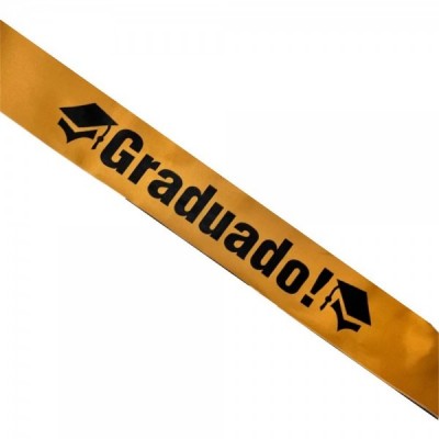 BANDA GRADUADO LISTON DORADO 1PZ VMF