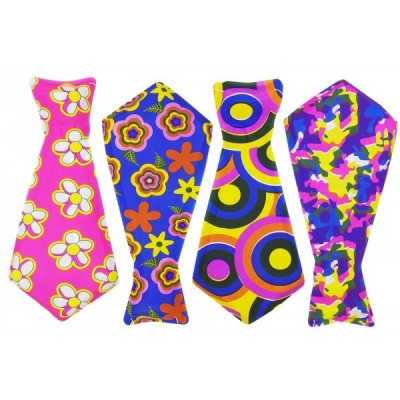 CORBATA PLASTICO CORTA DISEÑOS VARIOS C/12 VMF EURO