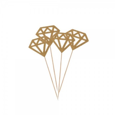 PALILLOS BANDERILLA DIAMANTE C/12 EURO