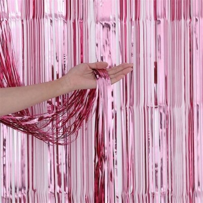 CORTINA METALICA ROSA 91X244CM VMF --