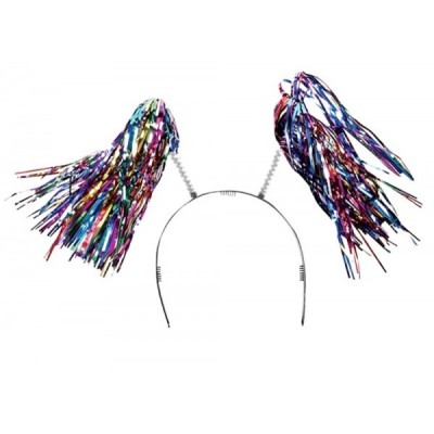 DIADEMA MECHONES METALICOS MULTICOLOR VMF