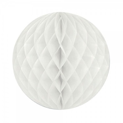 ESFERA DE PAPEL 26CM BLANCO EURO