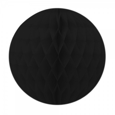 ESFERA DE PAPEL 26CM NEGRO EURO