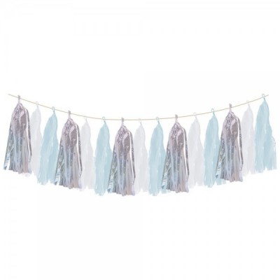 GUIRNALDA IRIDICENTE AZUL EURO