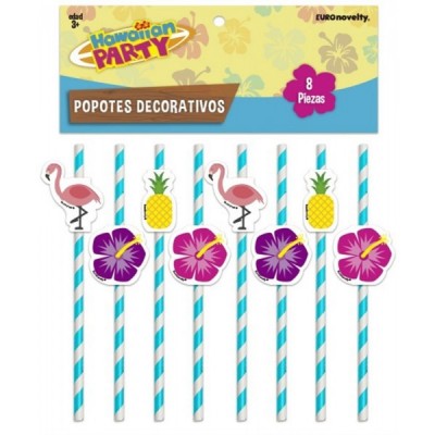 POPOTES HAWAIIANOS C/8 EURO