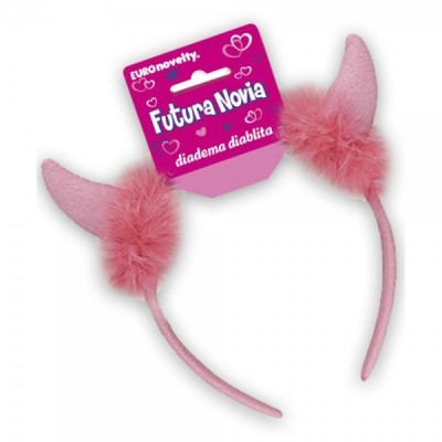 DIADEMA FUTURA NOVIA DIABLITA EURO UNIQUE