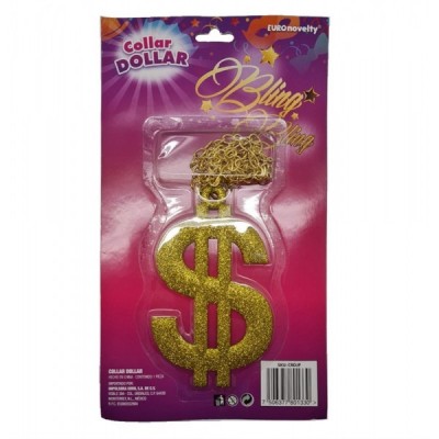 COLLAR DOLLAR ORO ESCARCHADO JUMBO VMF EURO
