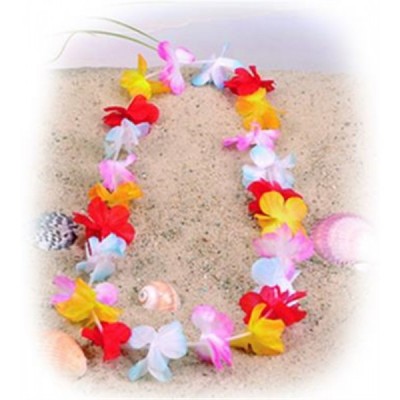 COLLAR HAWAIIANO FLORES LUAU C/12 EURO