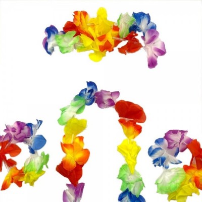 SET HAWAIIANO EURO (COLLAR, PULSERAS, BANDA)