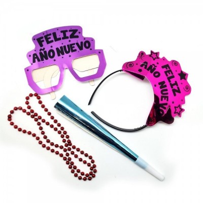 KIT AÑO NUEVO INDIVIDUAL MUJER COLORES EURO --