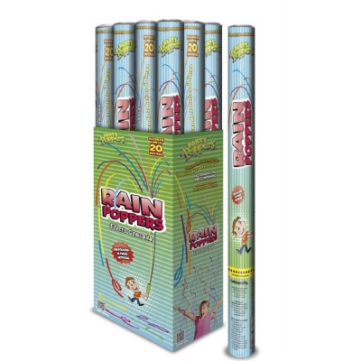 PARTY POPPER 60CM RAIN 20MT EURO --