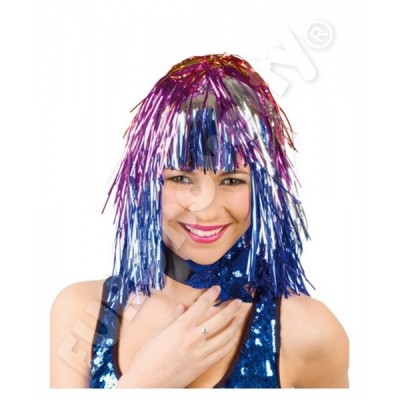 PELUCA METALICA MULTICOLOR C/12 VMF EURO