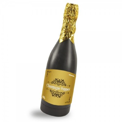 PARTY POPPER BOTELLA CHAMPAGNE 30CM EURO