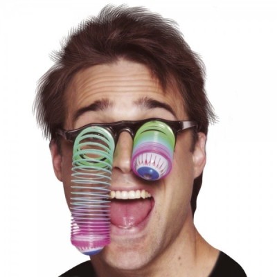 LENTES OJOS DROOPY OJOS RESORTE EURO