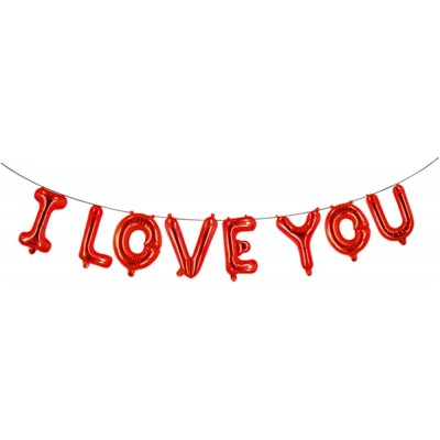 GLOBO VMF LETRERO "I LOVE YOU" 14"