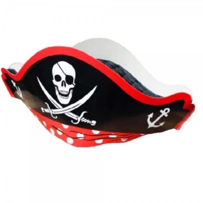 SOMBRERO PIRATA CARTON 1PZ VMF