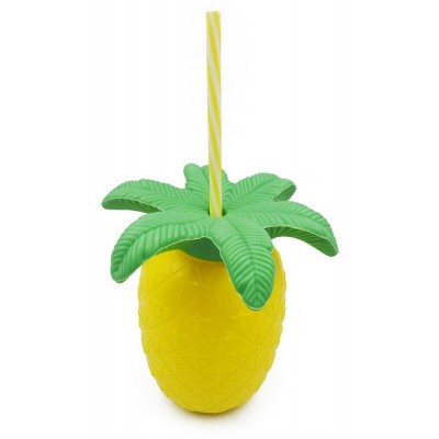 VASO FRUTA PIÑA PLASTICO PALMERA VMF