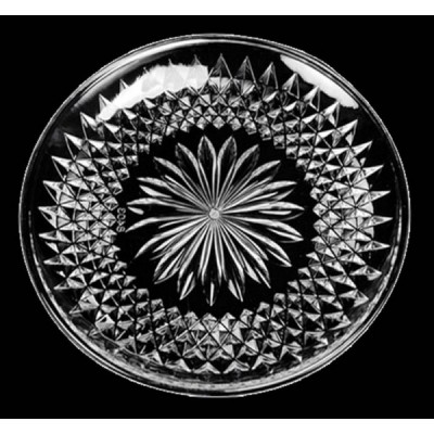 PLATO ELEGANT ACRILICO CRISTAL VMF 24CM --