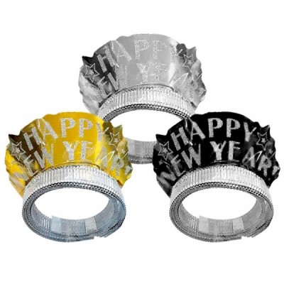 DIADEMA HAPPY NEW YEAR CARTON N/O/P TRADICIONAL C/6 VMF --