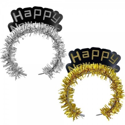 DIADEMA HNY HAPPY NEW YEAR ESCARCHA O/P C/6 VMF