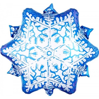 GLOBO VMF JRSHP COPO DE NIEVE AZUL