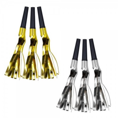 SILBATO MECHON ORO/PLATA 17CM C/6 VMF --