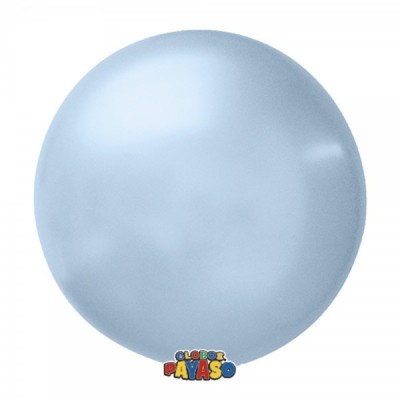 GLOBO PAYASO #24 DECOR AZUL CIELO C/3 --