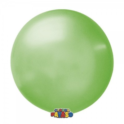 GLOBO PAYASO #24 DECOR VERDE LIMA C/3 --