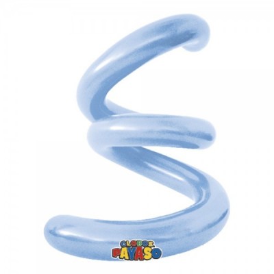 GLOBO PAYASO #270 ZEPELIN AZUL CLARO C/50 --