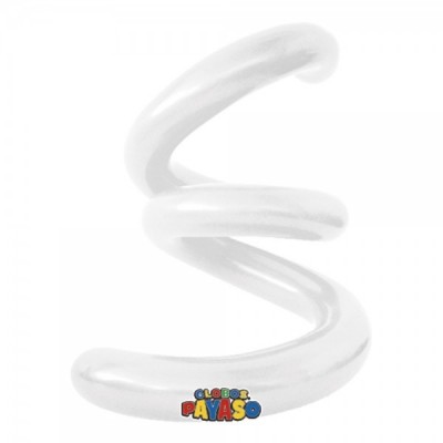 GLOBO PAYASO #270 ZEPELIN BLANCO C/50 --