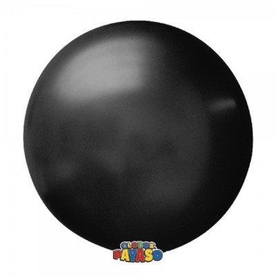 GLOBO PAYASO #36 NEGRO C/3 --