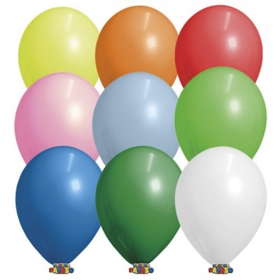 GLOBO PAYASO #5 DECOR SURTIDO C/100 --
