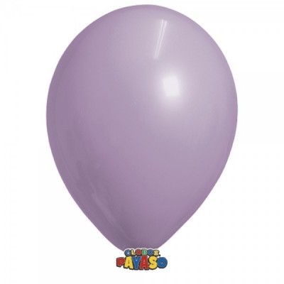 GLOBO PAYASO #9 DECOR LILA C/50 --