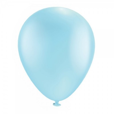 GLOBO PAYASO #5 MACARRON AZUL MORA C/50 --