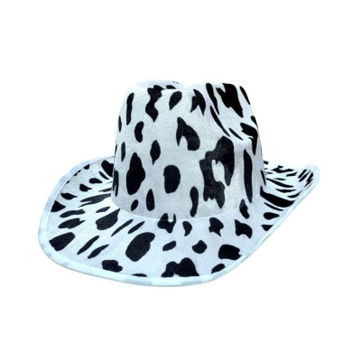 SOMBRERO VAQUERO MACHAS VACA NEGRO VMF