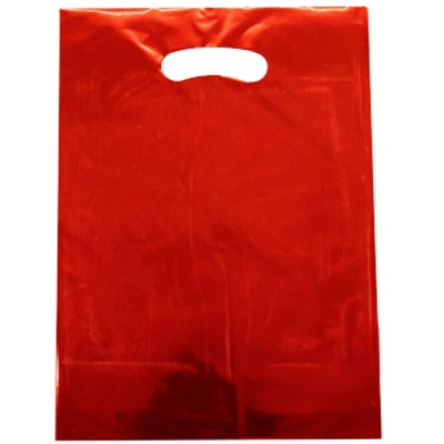 BOLSA METALIZADA SOLIDO ROJO C/10 VMF --
