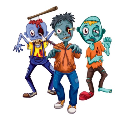 ADORNO MOVIL JUMBO ZOMBIES EURO