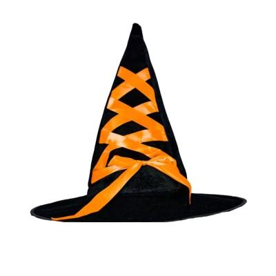 SOMBRERO BRUJA LISTON DE COLOR VMF