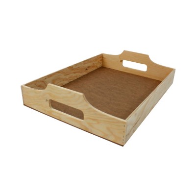 CAJA MADERA CM CHAROLA PARA DESAYUNOS 30X40CM NUÑEZ 1360