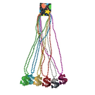 COLLAR MARDIGRAS DOLAR GRANDE C/6 SKH VMF EURO