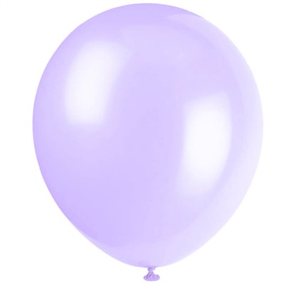GLOBO DON CONFETI #18 MACARRON PURPLE C/10 --.