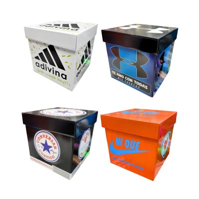 SET CAJAS CARTON FB CUBO (T.OCASION) SPORTS (ELIGE MEDIDAS)
