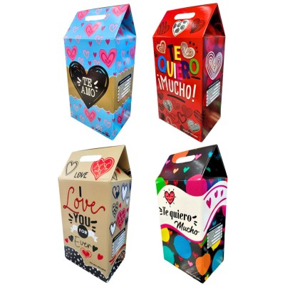 SET CAJAS CARTON FB MILK (AMOR) (ELIGE MEDIDAS)